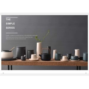 Decal Printing 15oz 450cc Imperial Royalty Porcelain Teapot Set