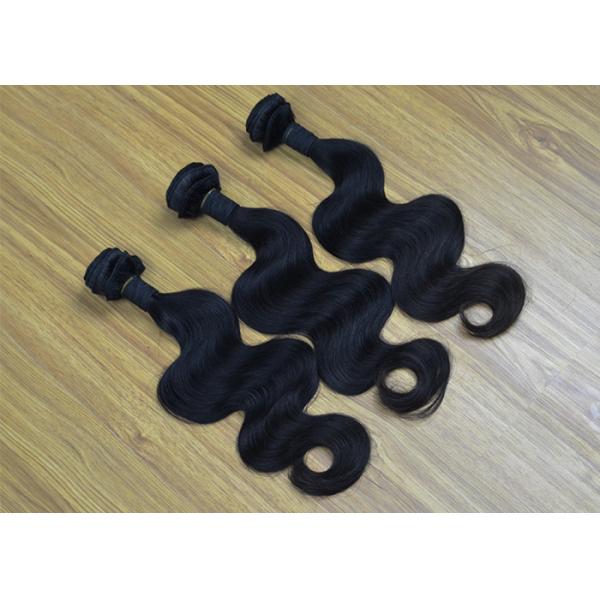 5A Virgin Material Human Hair Bundles Healthy Ends Last Long Time Under Good Direction