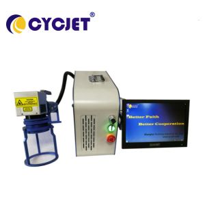 Handheld Laser Marking Machine High Performance D100 Fiber Laser Printer