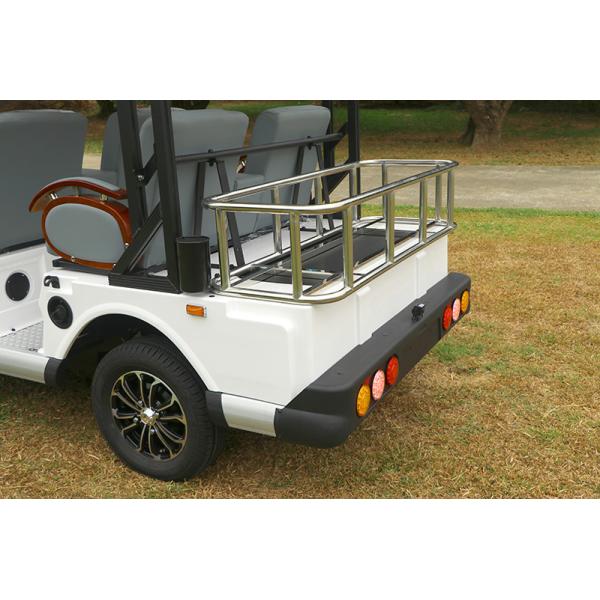 EcoGolf Shuttle Bus 8 Passenger With 72V Lithium Ion Battery For Leisure Tours