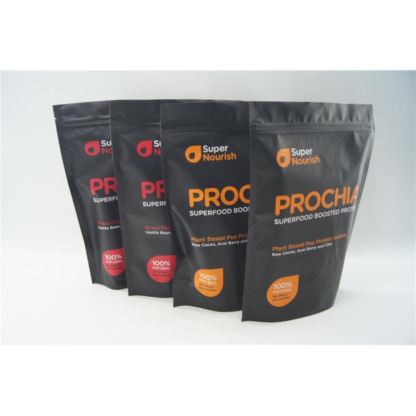 Zip Plastic Bag Stand Up Foil Pouch Packaging For Meat , Pork , Beef , Sea Food