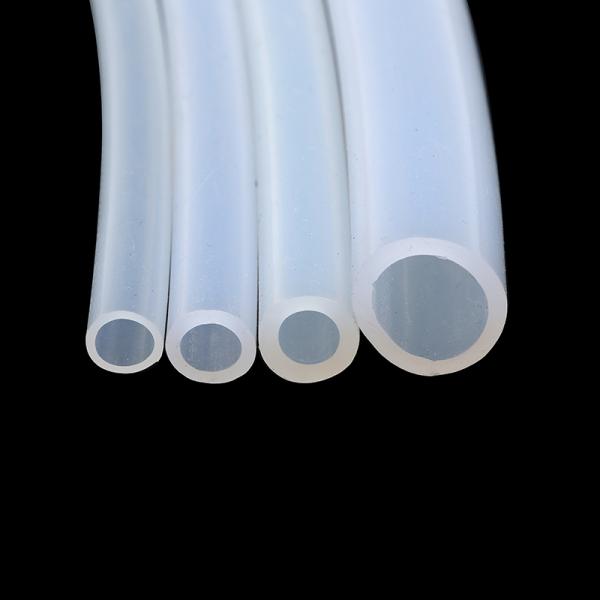 Custom Food & Medical Grade Silicone Hose Pipe High Temperature Soft Flexible Clear Silicone Rubber Tubing