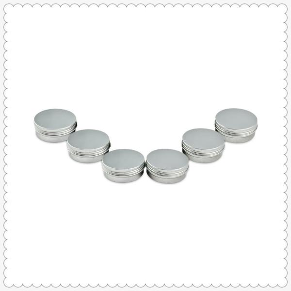 Food Grade Round Cosmetic Cream Jar Screw Cap Lid Empty Lotion Jars
