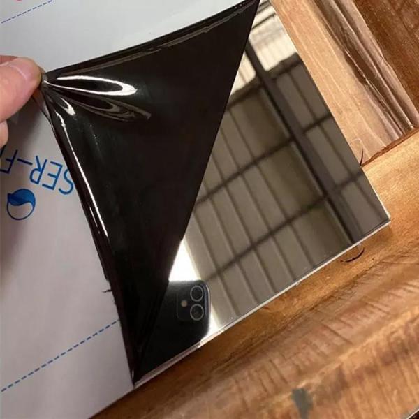 Embossed 2mm 316 Stainless Steel Sheet Decorative Customized Outdoor Mirror Etching