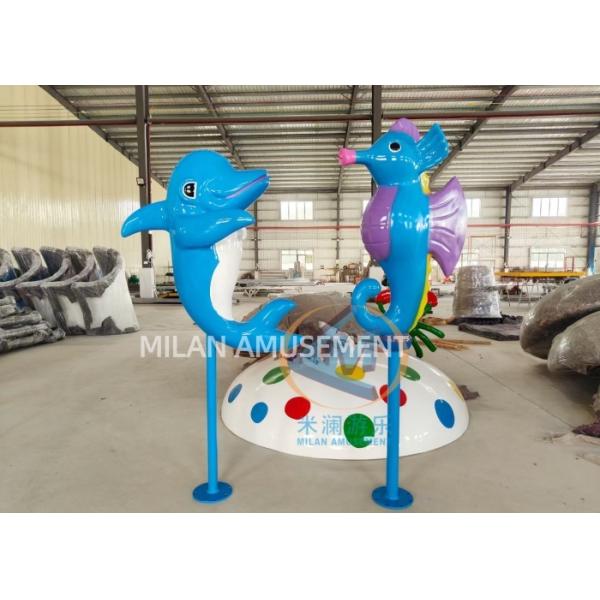 Octopus Water Splash Pad Fiberglass Material Outdoor For Amusement Park Hotel Pool