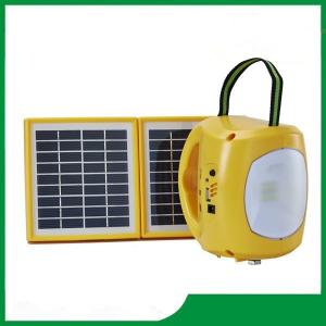 China High power led solar camping lantern with mobile phone charger, mp3, radio for cheap sale on sale