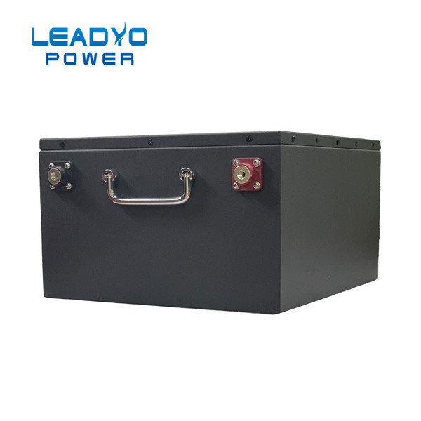 48V 50Ah Golf Cart Lithium Ion Batteries , LifePO4 Battery Pack For Replacement AGM