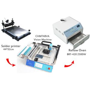 Quality SMT Pick And Place Equipment 2500w Solder Reflow Oven With Surface Mount Technology​ for sale