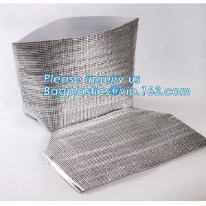 Reusable aluminium foil thermal insulation material cooler bag foPromotional