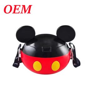 Minnie Candy Box Popcorn Container With Snap On Lid Food Safe Popcorn Bucket