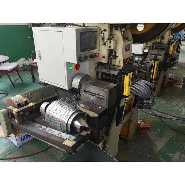 25mm Diameter Coil Feeding Machine For Medicine And Wine Cap Making