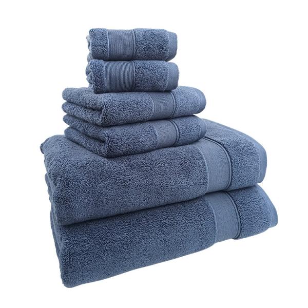 Solid Color Bath Towel Soft Eco-Friendly and Customized Hand Towel in 7 Vibrant Shades