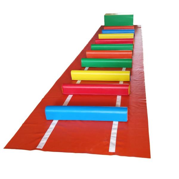 PVC Childrens Soft Play Equipment 5MM Thickness Tumbling Playing Mat For Home