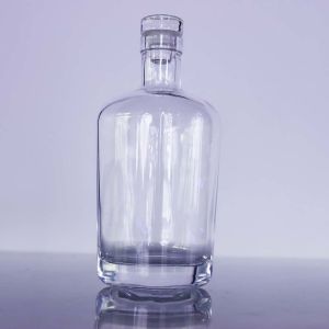 Quality 22mm Premium Whiskey Clear Vodka Bottle Full Coated Personalised for sale