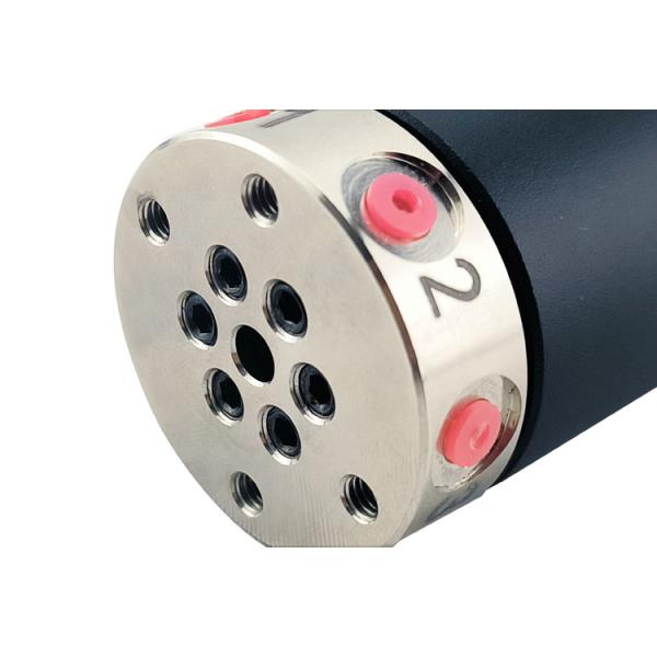 Side profile of Q6PM5 gas slip ring showing measurement specifications