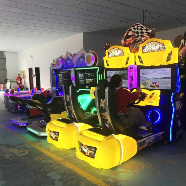 OEM ODM Interesting 2 Player Racing Arcade Machine For Amusement Parks