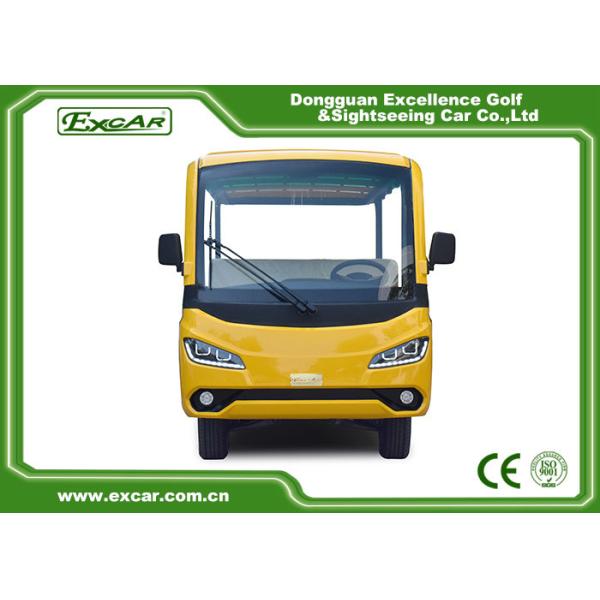 FR / disc RR / Drum 14 Seater Electric Sightseeing Bus With Sofa Chair