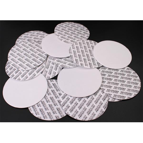 1mm Soft Temper PS Foam Aluminum Foil Lid For Plastic Bottles