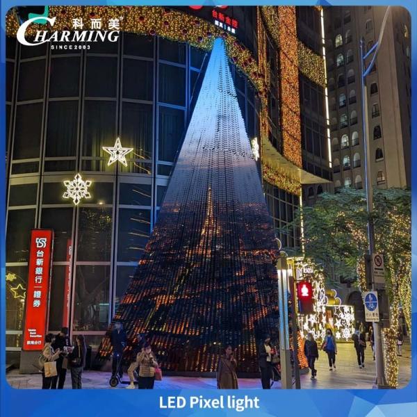 New Technology LED Pixel Lights 50C SMD3535 IP66 SPI Control Outdoor Light Exterior Wall Decoration Stage Park Lights