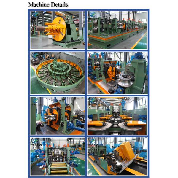 High-Efficiency ERW Tube Mill Machine for Round and Square Pipe 45-114mm