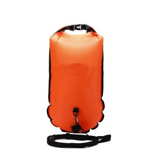 28L Safety Inflatable Swimming Buoy Backpack For Triathlon Race