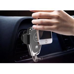 China Gravity Auto Lock 10W Magnetic Wireless Phone Charger on sale