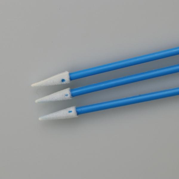 Remove Flux Residue And Excess Materials Pointed Foam Tip Swabs 76mm