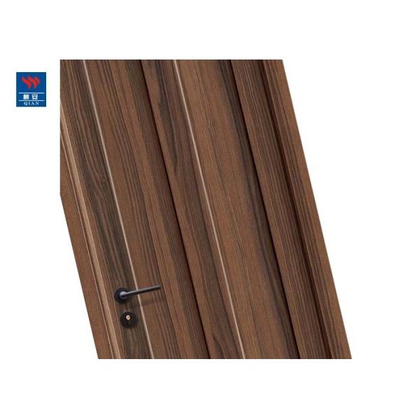 Modern ECO-Friendly Resysta Wooden Doors Waterproof Bathroom Wood Doors
