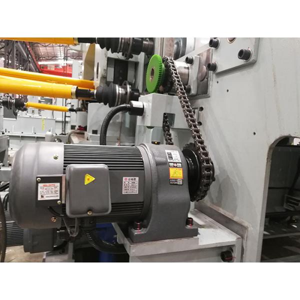 Steel Bar Decoiler Straightener Feeder / Metal Material Roll Stamping Automation 3 In 1 Feeder