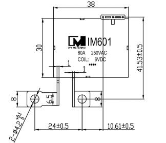 32A 60A Bistable Latching Electromechanical Relay For EV Battery Charger