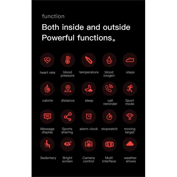 IP67 Touch Technology Smart Watch , 10days Skin Touch Screen Bracelet