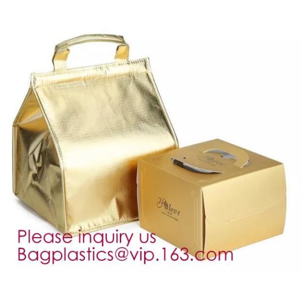 Foldable Lunch Insulated Cooler Bag Heated Food Delivery Bag Thermal Pizza Delivery Cooler Bag
