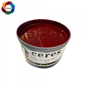 China Red Ceres Offset Printing Magnetic Ink on sale