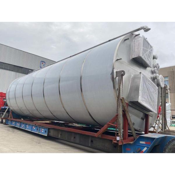 SUS316 100 Gallon Insulated Stainless Steel Tank For Milk Storage