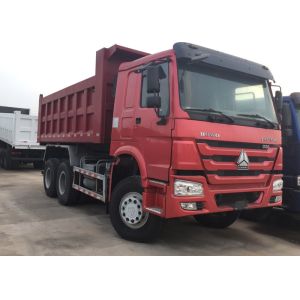 RHD 6X4 Drive Type Tipper Dump Truck , Sinotruk Howo 6x4 Dump Truck