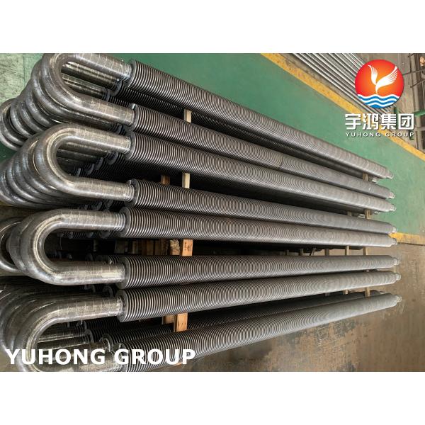 U Type Finned Tube Heat Exchanger Tube Water to Air Heat Pump Split Flow Air Conditioner Condenser Refrigeration