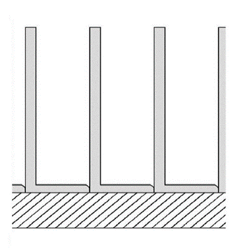 Wound Fin Tube, ASME SA179 With Aluminum 1060 , L Type Fin Tube, Air Cooler And Condenser Application