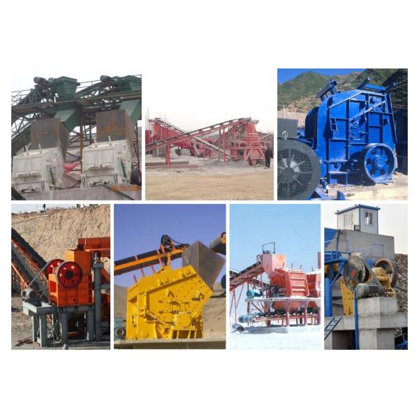 20-350t/H Capacity Mining Crusher Machine Customized Dimension