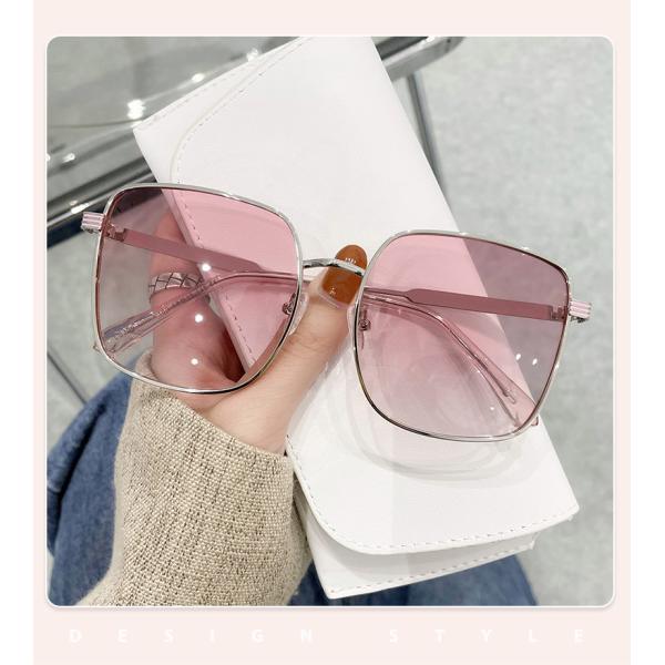 Metal Frame Polarized Ladies Sunglasses Triacetate Lenses Durable