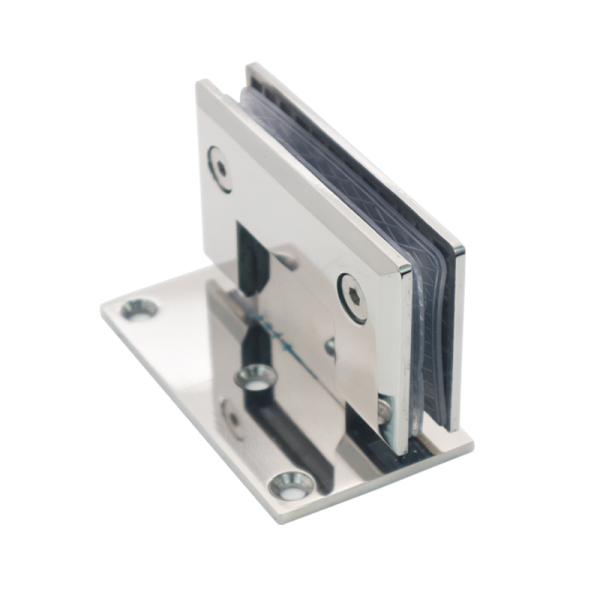 Sliver Chrome Finish Shower Door Hinges for Foldable Glass Door Excellent Value