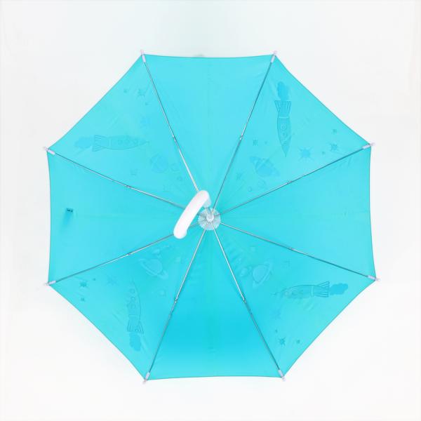 Fancy Kids Rain Umbrella With Coloring Changing Printing Childrens Pvc Umbrellas