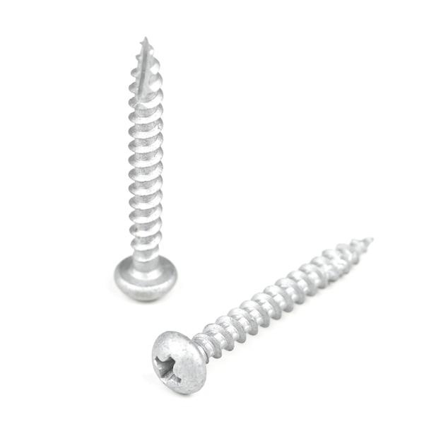 Ruspert Round Head 30mm Screws for Cement Fiberboard Material Building Installation