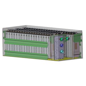 Quality Club Car Golf Cart Batteries , 60v 120ah Lifepo4 Ev Battery Pack 5 Parallel 20 Series Compound Mode for sale