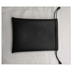 Manufacturers Supply Black PU Drawstring Bag, Environmentally Friendly Headphone