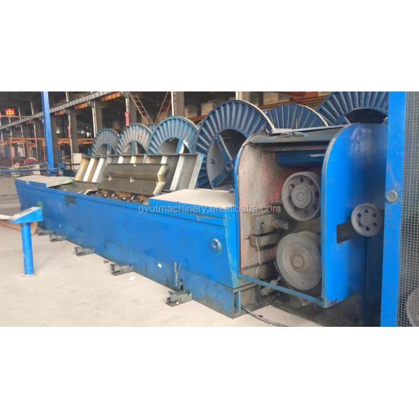 Aluminum Al Rod Drawing Machine with and Inlet Diameter 9.5mm Outlet Diameter 1.7mm