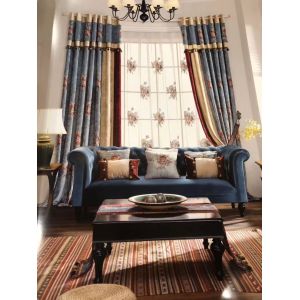 Hollowed White Cotton Lace Embroidery Muslin Curtains Blackout Window Hotels