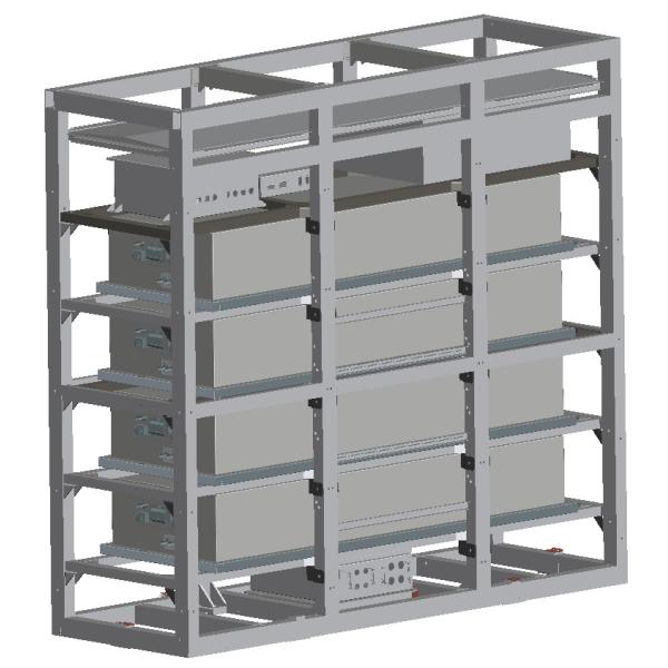 307.2V 230Ah 70.65 KWh Lithium Ion Battery For Trucks