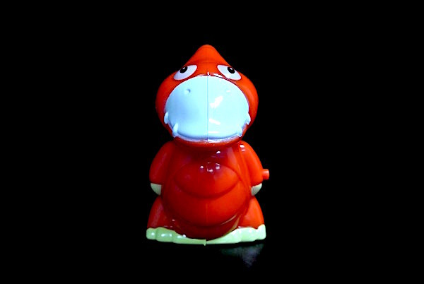 Orange Dinosaur Ruler Plastic Toy Figures For Kid Play Multi Shapes Available