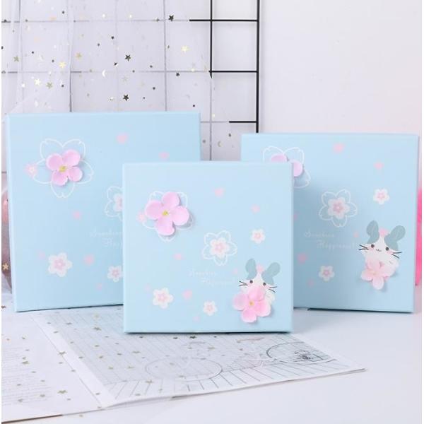 Square Paper Lid And Base CMYK Printing Gift Box Packaging