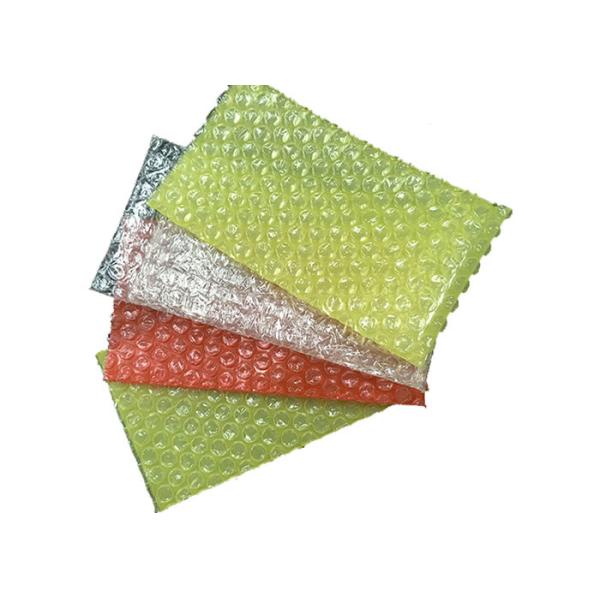 Small Bubble Wrap Packaging Bag , Custom Color Or Pink Bubble Wrap Multiple Sizes